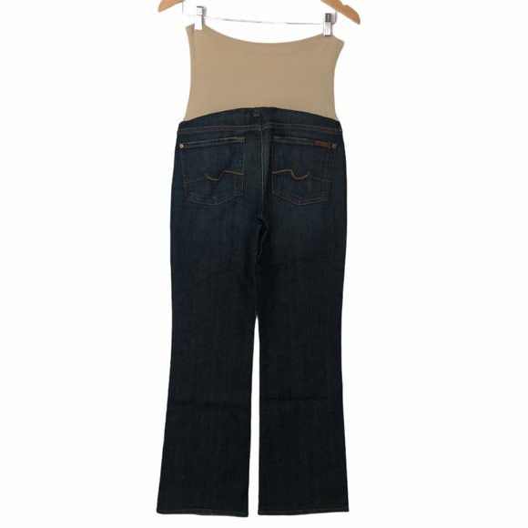 A PEA IN THE POD 7 FOR ALL MANKIND MATERNITY JEANS - Picture 7 of 12